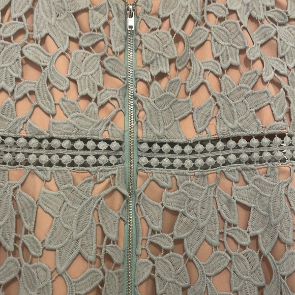 Lulus Size Small Sage Green Lace Dress - Picture 5 of 6